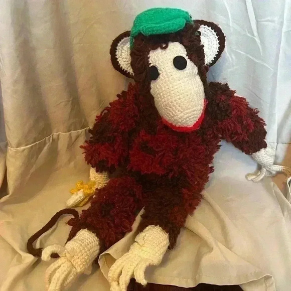 Vintage handmade Monkey - Picture 1 of 5